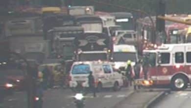 choque m&uacute;ltiple bogot&aacute;