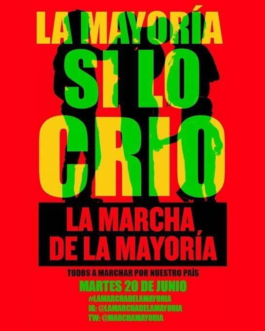 marcha de la mayor&iacute;a