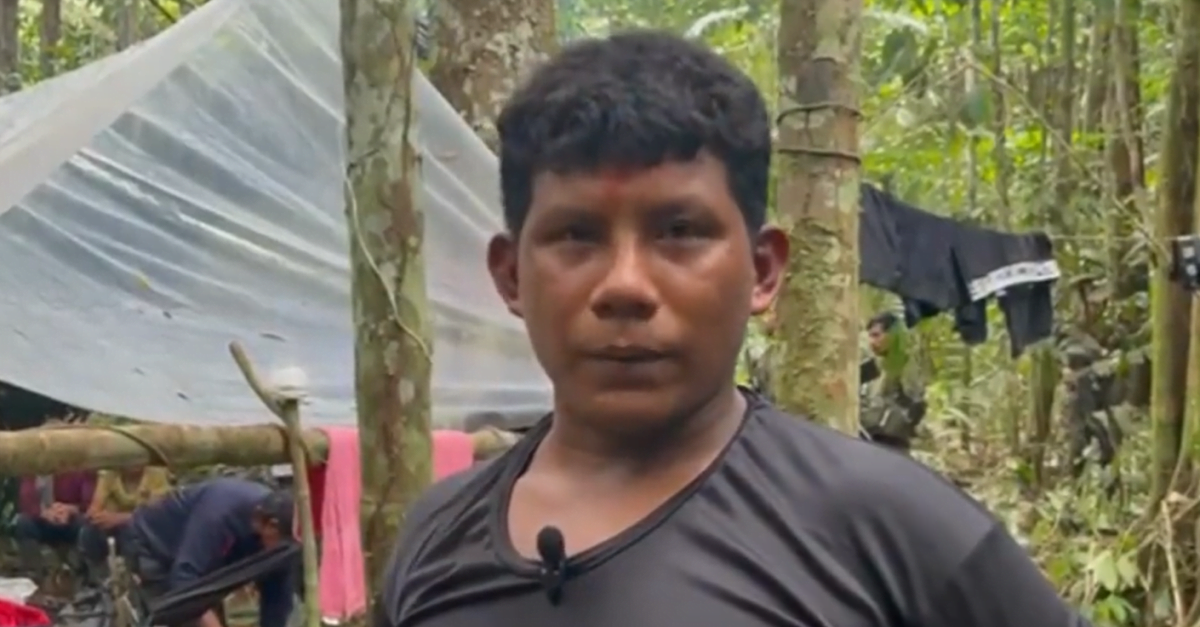 padre de los niños rescatados en Guaviare