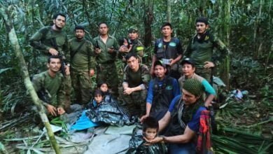 niños hallados en la selva del Guaviare / niños rescatados