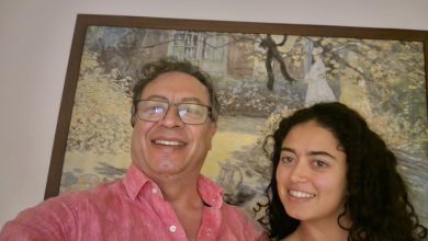 gustavo petro y su hija sof&iacute;a