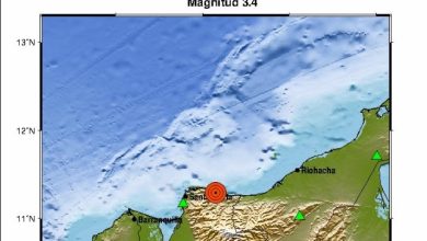 Fuerte temblor sacudi&oacute; al norte de Colombia este lunes festivo