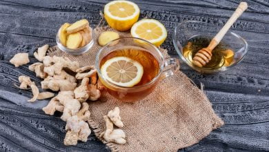 aplanar el abdomen / diabetes / infusi&oacute;n / agua de jengibre / t&eacute; / hinchazon abdominal