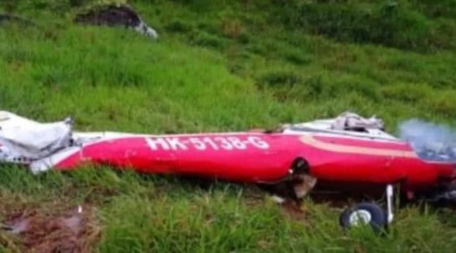 grave accidente de una avioneta deja sin vida a cinco dirigentes del Centro Democr&aacute;tico - accidente de avioneta / accidente a&eacute;reo en Boyac&aacute;