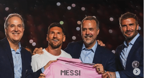 presentaci&oacute;n de messi en el inter de miami