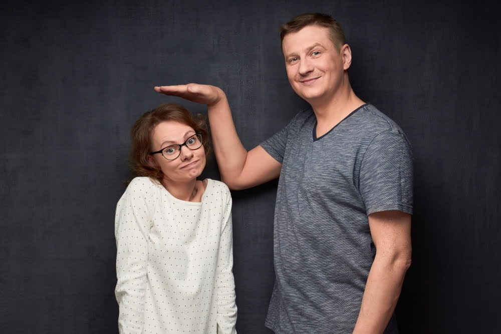 Variedad de alturas de la persona / qu&eacute; edad crecen