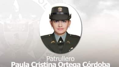 Paula Cristina Ortega / patrullera en Neiva