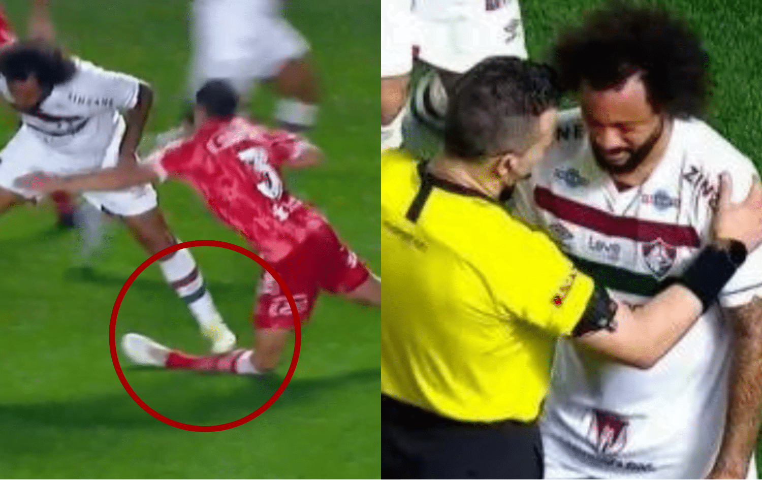 Marcelo lesi&oacute;n