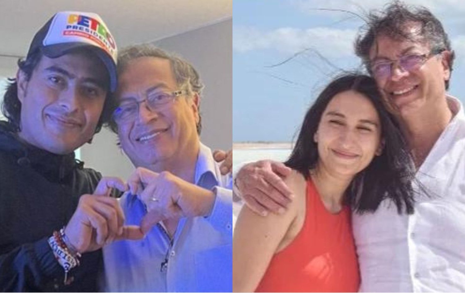 laura sarabia, petro y nicol&aacute;s petro