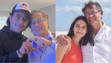 laura sarabia, petro y nicol&aacute;s petro