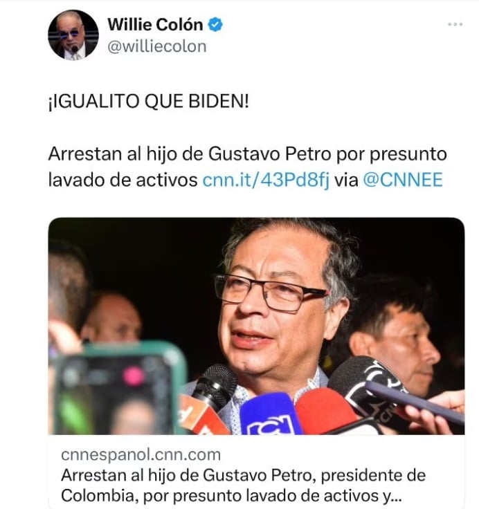 Willie Col&oacute;n / Petro