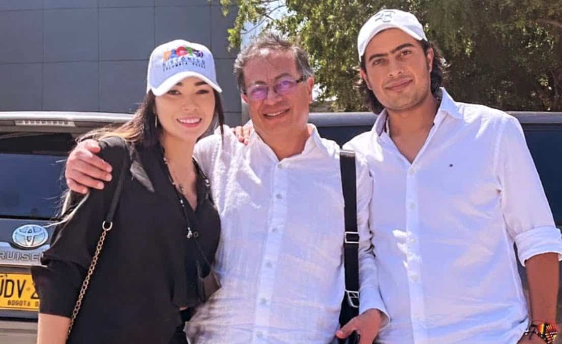 Day V&aacute;squez, Nicol&aacute;s petro y gustavo petro