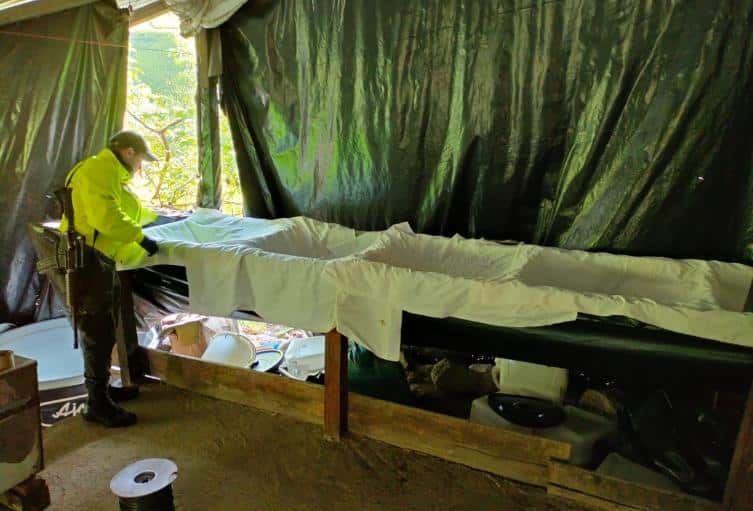 Golpe al narcotr&aacute;fico: Autoridades destruyeron laboratorio de coca&iacute;na en el Catatumbo