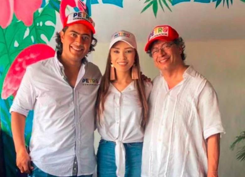 Nicol&aacute;s y gustavo petro