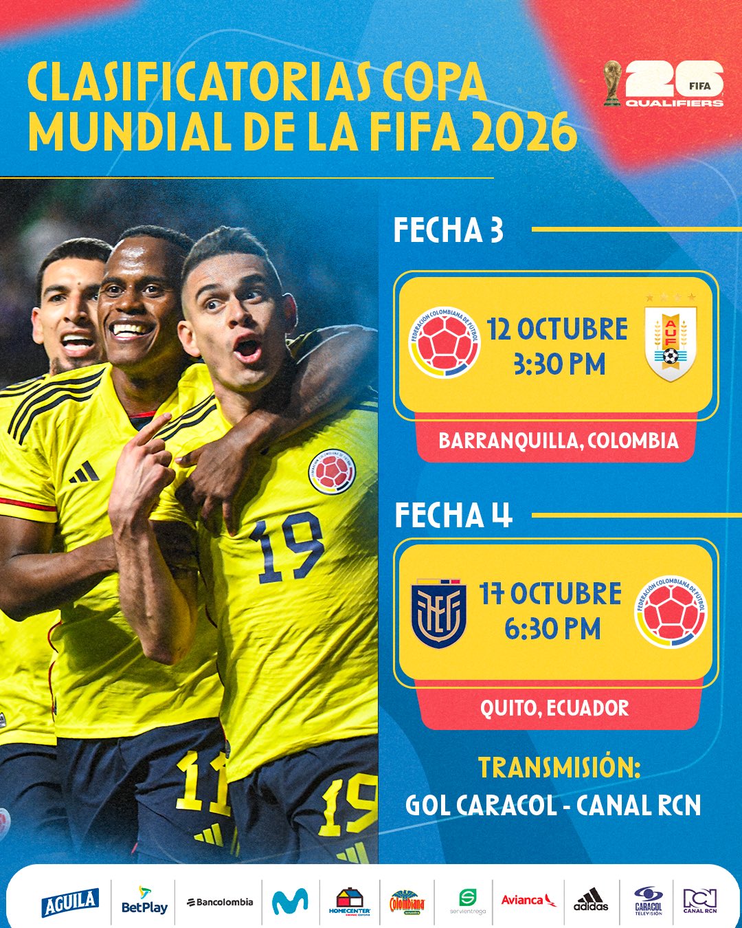 selecci&oacute;n colombia / eliminatoria