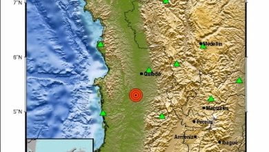 Fuerte temblor se sinti&oacute; en gran parte del pa&iacute;s hace pocos minutos