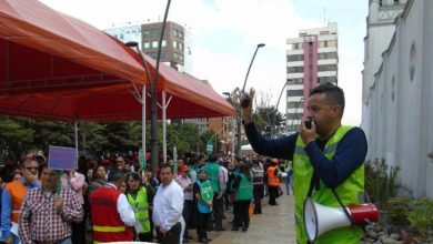 simulacro de evacuaci&oacute;n