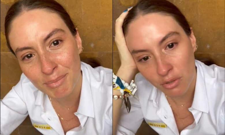 Con l&aacute;grimas en sus ojos Taliana Vargas se refiri&oacute; a lo sucedido en Cali