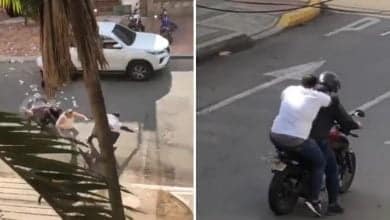 Impresionante fleteo en Bucaramanga: v&iacute;ctimas lo enfrentaron y ladr&oacute;n se fue sin nada