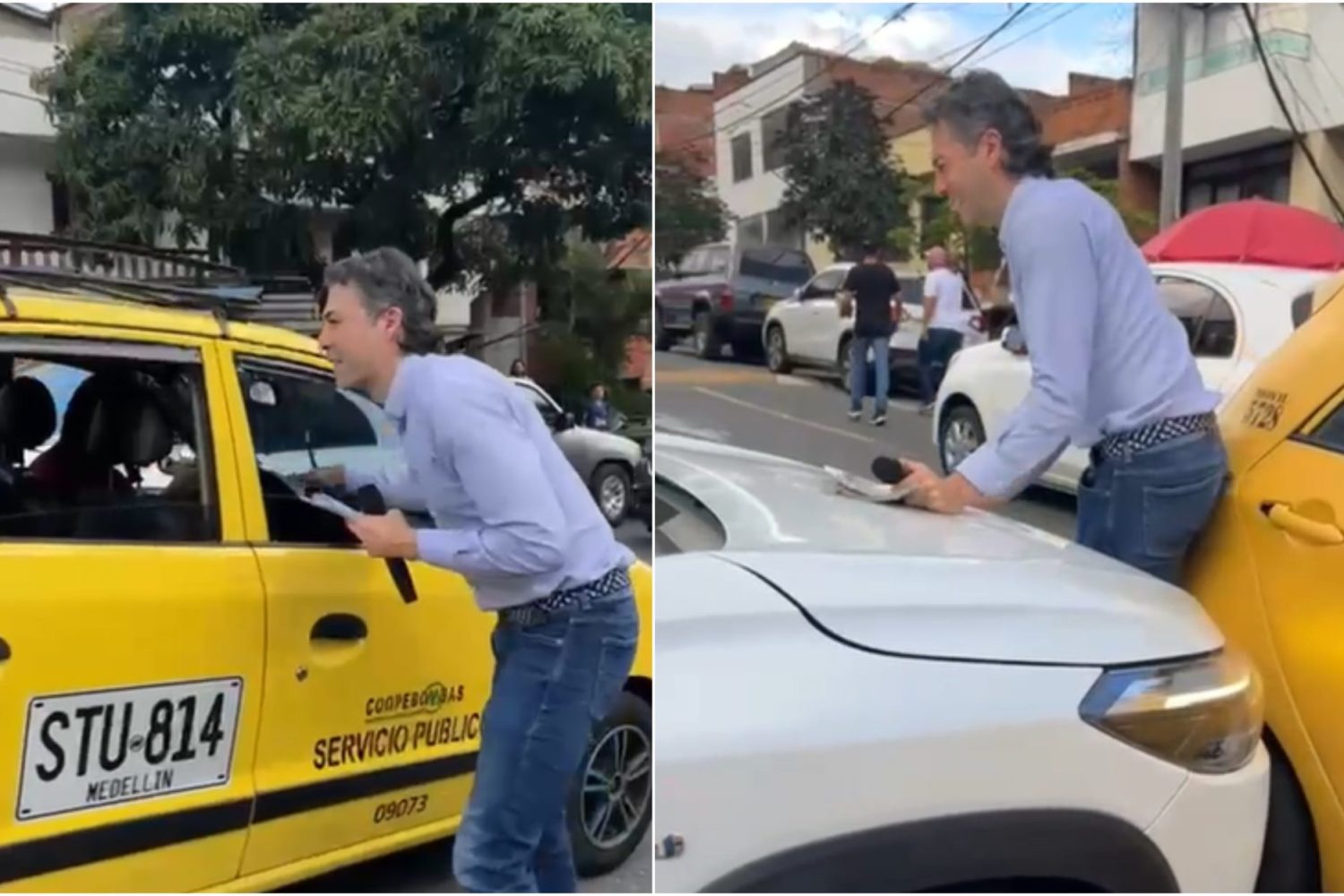 Video: A Daniel Quintero lo atropellaron presuntamente a prop&oacute;sito