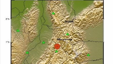El SGC report&oacute; temblor en Colombia durante la madrugada de este mi&eacute;rcoles