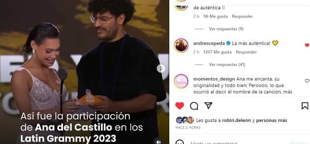 La inesperada reacci&oacute;n de Andr&eacute;s Cepeda a la actitud de Ana del Castillo