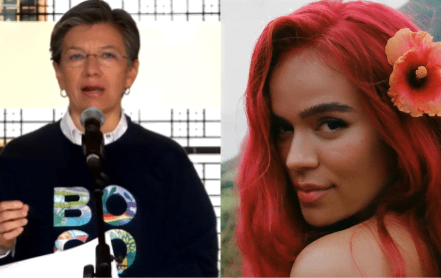 "Tr&aacute;game tierra": Claudia L&oacute;pez ignor&oacute; a Karol G