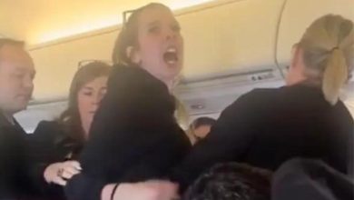 Video: En pleno vuelo mujer grit&oacute; que era v&iacute;ctima de trata de personas