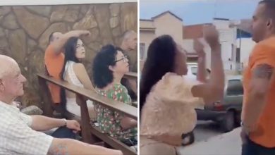 Video viral: mujer descubri&oacute; a su esposo con su amante en plena misa