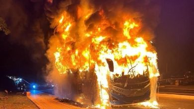 Video: Queman autob&uacute;s intermunicipal en Yopal