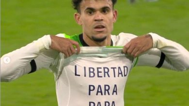 Video: el emotivo momento en el que Luis D&iacute;az meti&oacute; un gol con el Liverpool y se lo dedic&oacute; a su pap&aacute;