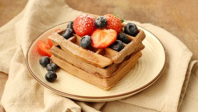 receta de wafles