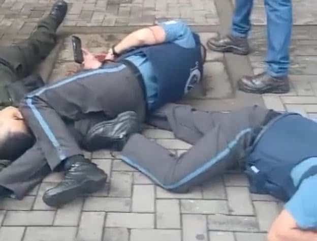 Impactantes im&aacute;genes deja violento asalto a carro de valores en Villavicencio