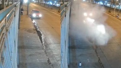 Impactante video: Delincuente quiso lanzar una granada y se activ&oacute; en sus manos