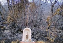Encuentran una imagen de la Virgen del Carmen intacta tras incendio en Norte de Santander