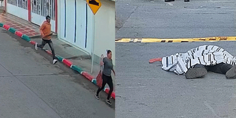 Aterrador video: Hombre persiguió a mujer hasta decapitarla en plena calle