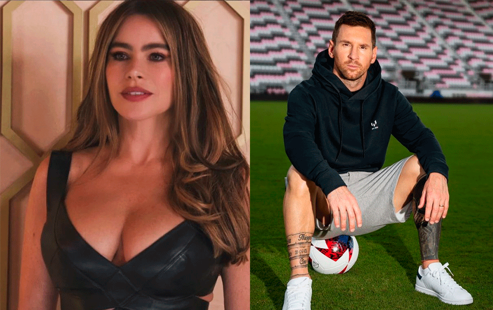 ¿Qué hacían Sofia Vergara y Lionel Messi juntos? Esto se sabe