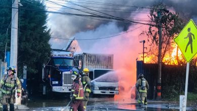 Se registra grave incendio en f&aacute;brica de qu&iacute;micos en las afueras de Bogot&aacute;