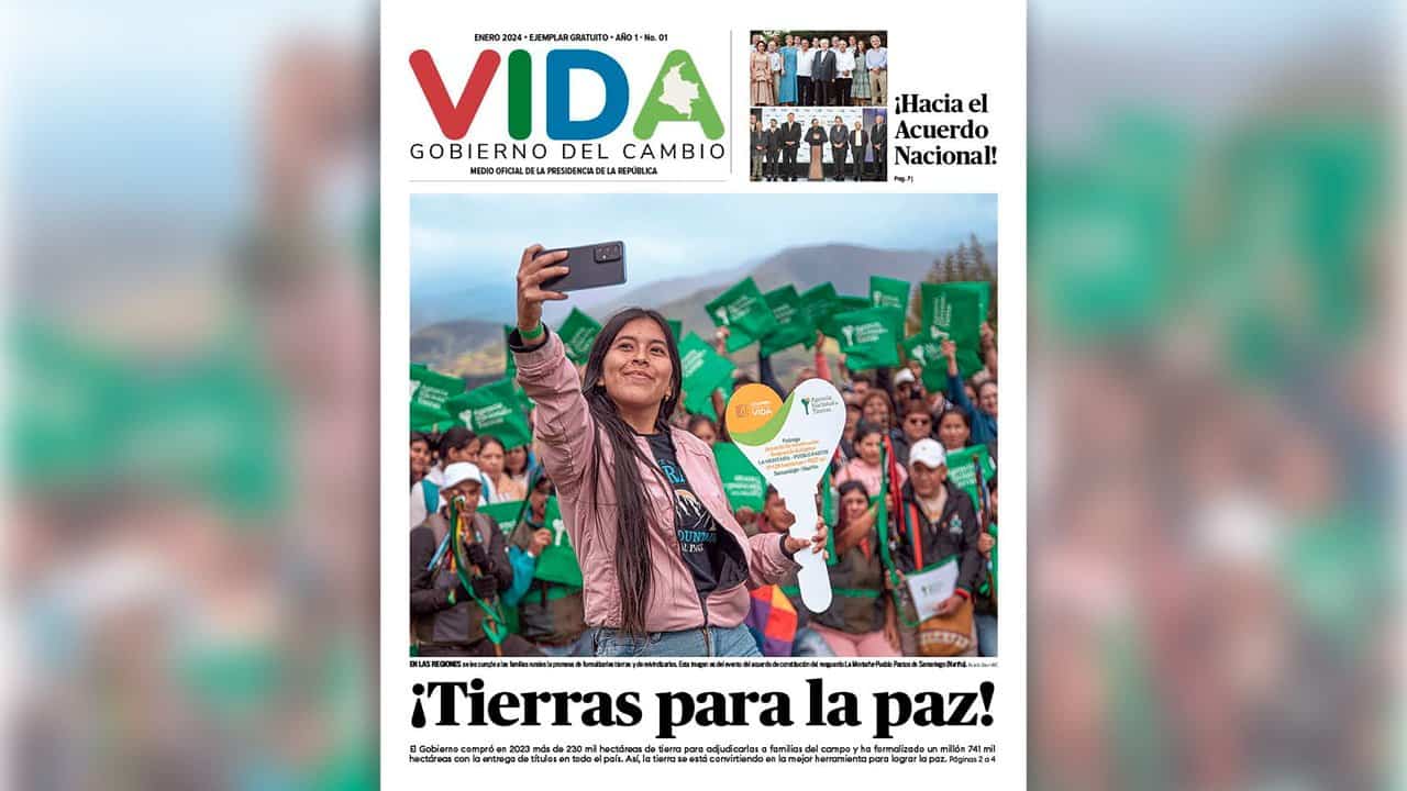 VIDA, As&iacute; es el nuevo medio impreso de la Presidencia de la Rep&uacute;blica