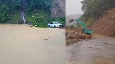 derrumbe en la v&iacute;a quibd&oacute;-medell&iacute;n / choc&oacute;