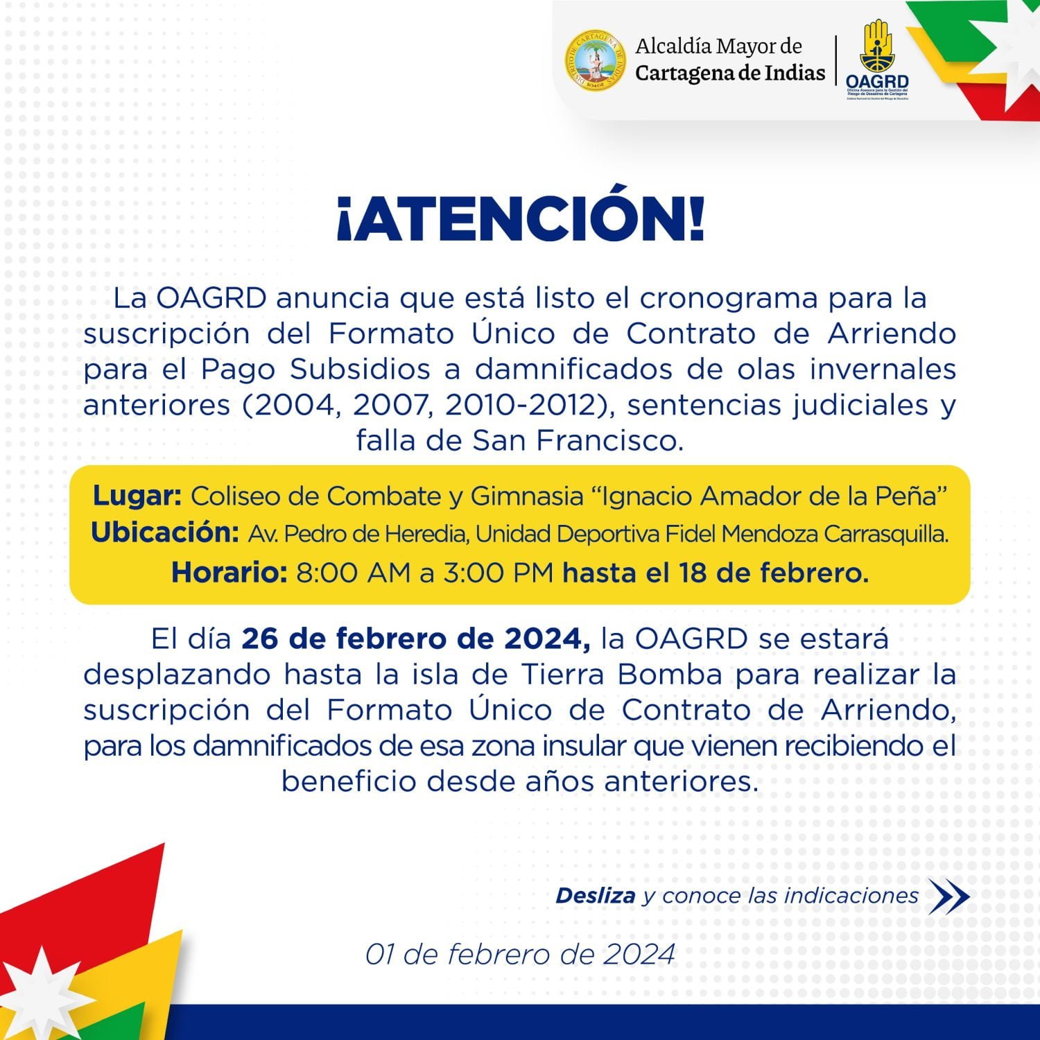 Subsidios de arriendo