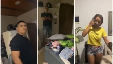 Video: Agente de la Sij&iacute;n hall&oacute; a su esposa con otro polic&iacute;a si&eacute;ndole infiel