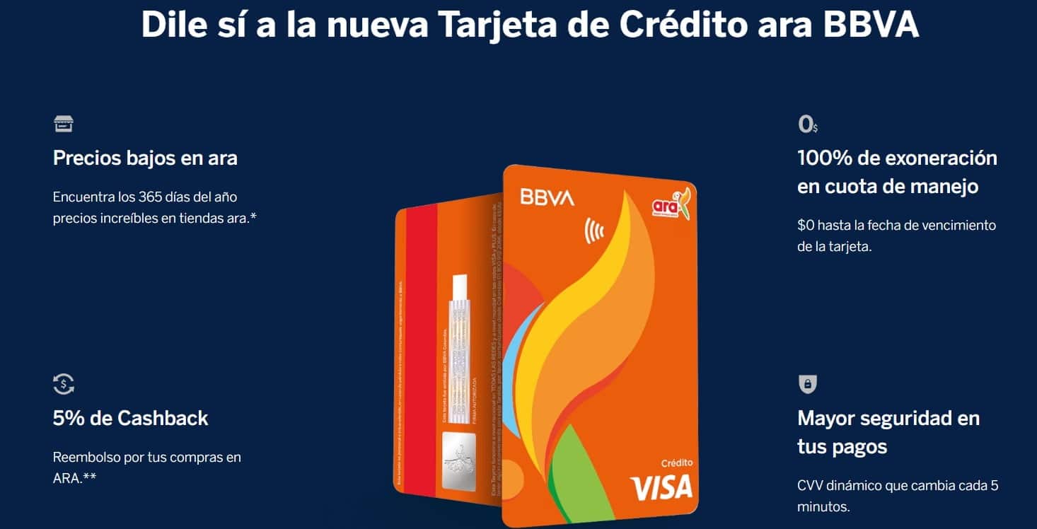 As&iacute; puede solicitar la nueva tarjeta de cr&eacute;dito de Tiendas ARA; sin&nbsp;cuota&nbsp;de&nbsp;manejo
