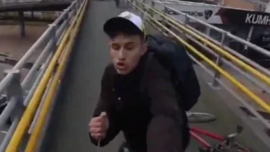 En impactante video quedó grabado ladrón de bicicletas en Bogotá