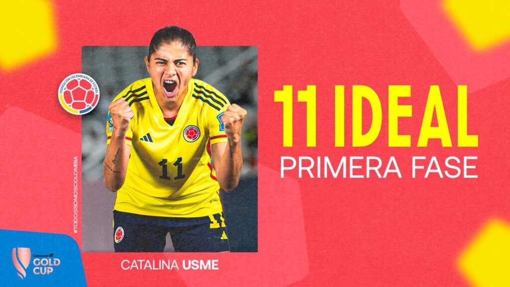 Esta es la colombiana que hace parte del XI ideal de la CONCACAF