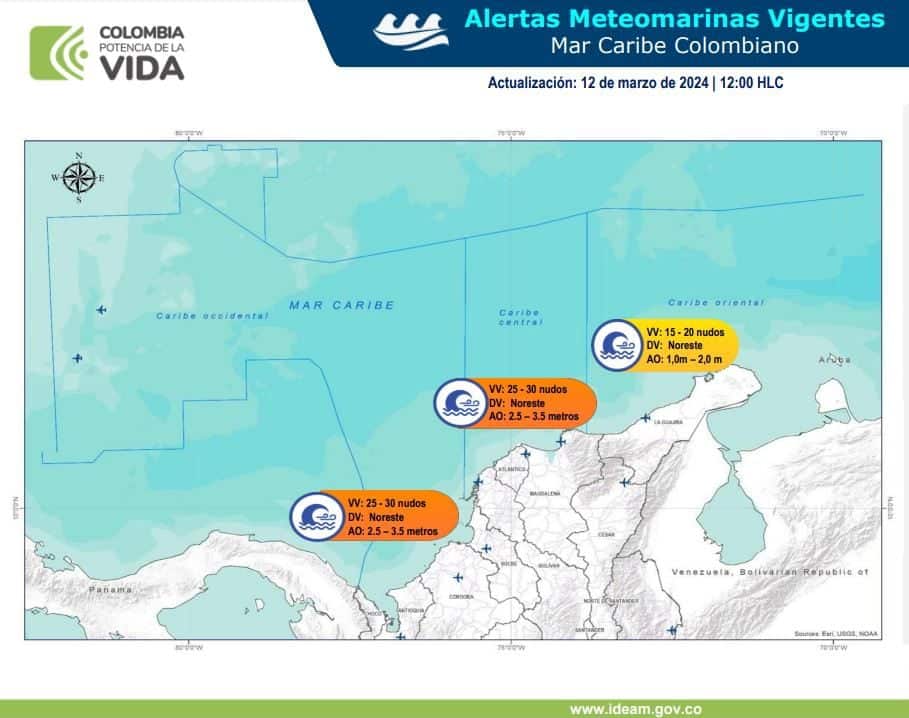 Ideam emiti&oacute; alerta para tres departamentos, &iquest;qu&eacute; pas&oacute;?