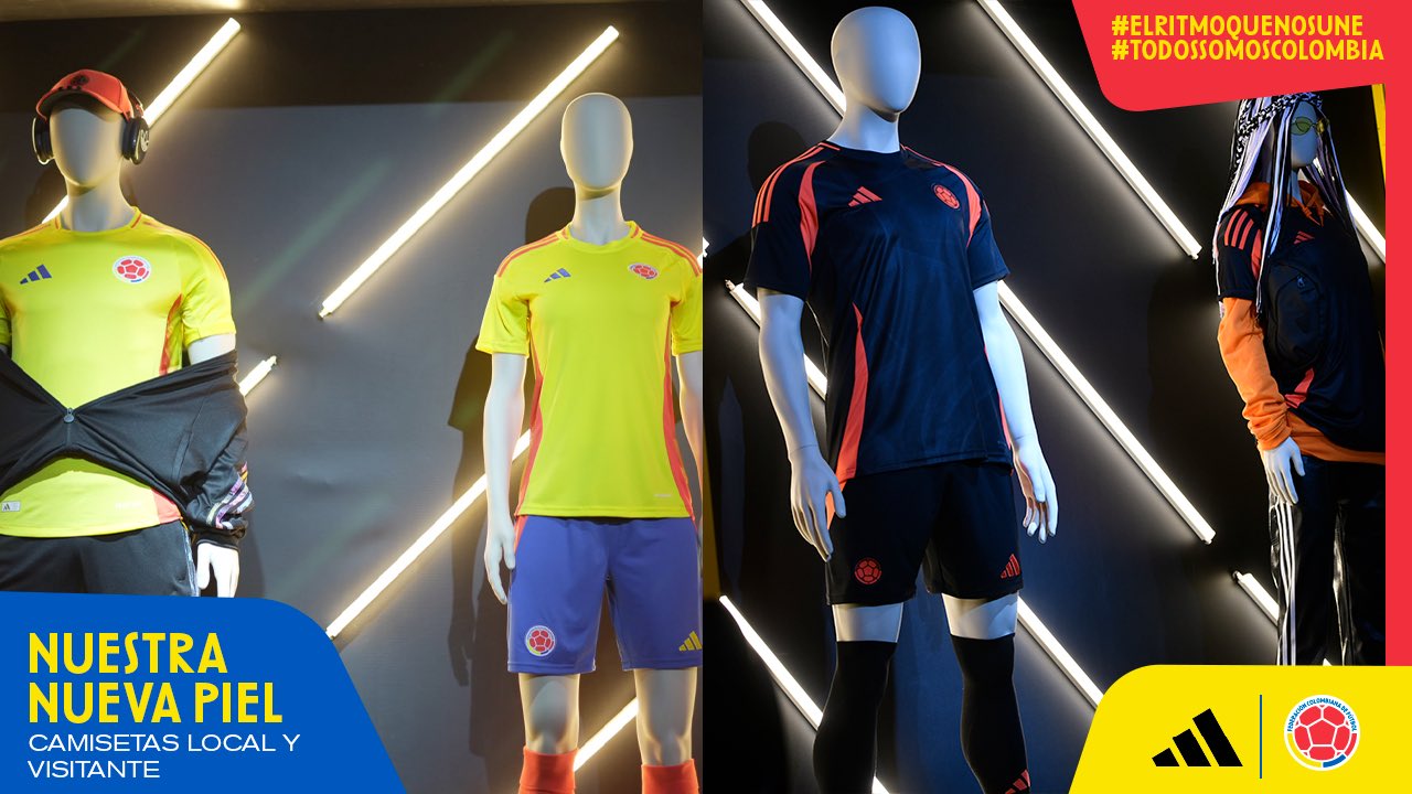 Imágenes: Así es el nuevo uniforme de la Selección Colombia