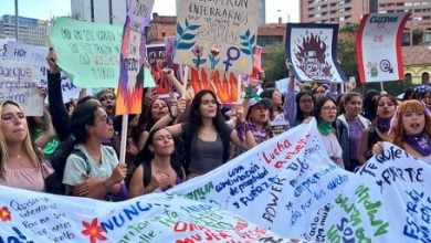 Qu&eacute; pas&oacute; en las marchas del 8 de marzo en Bogot&aacute;