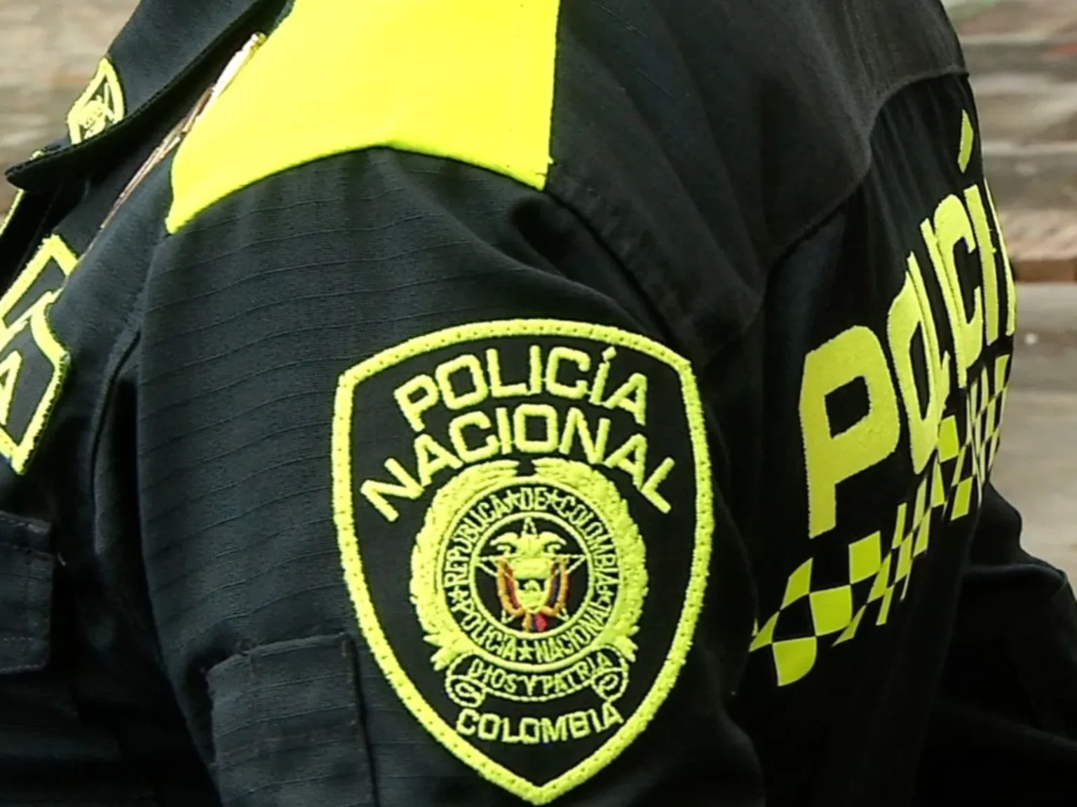 policía nacional / hotel de Medellín