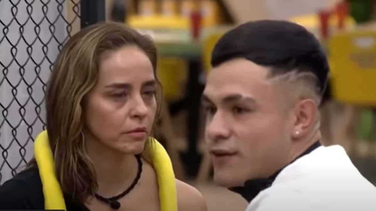 En video: As&iacute; fue el encuentro entre 'Culotauro' y Diana &Aacute;ngel en La Casa de los Famosos